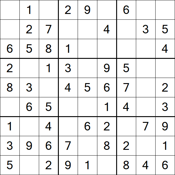 Sudoku - Einfach