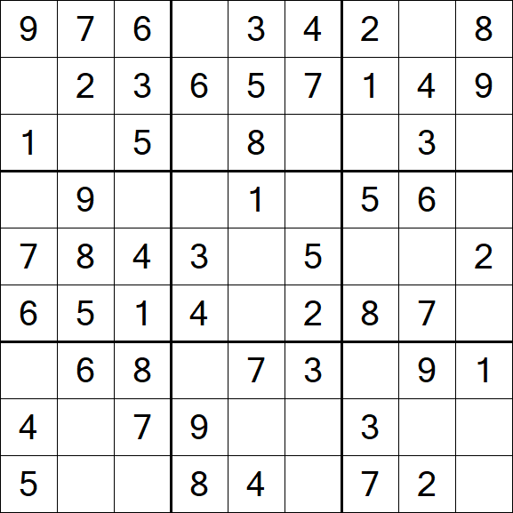 Sudoku - Einfach