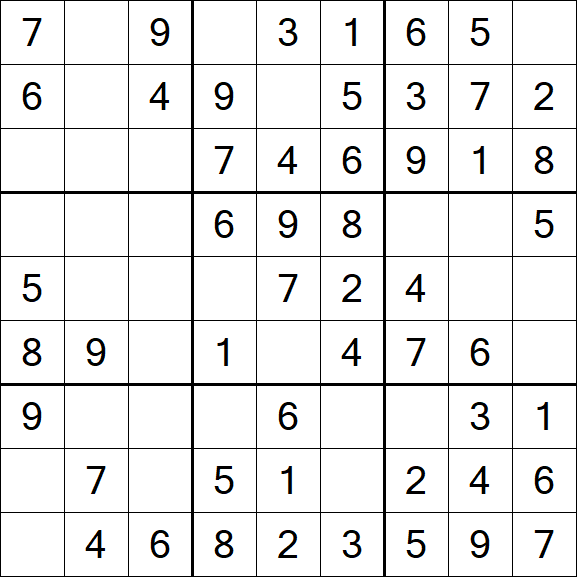 Sudoku - Einfach
