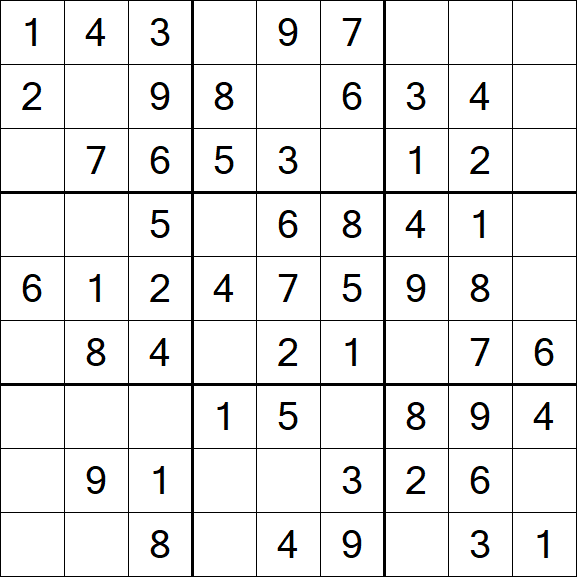 Sudoku - Fácil