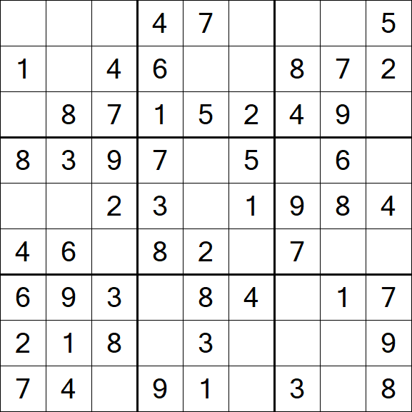 Sudoku - Fácil