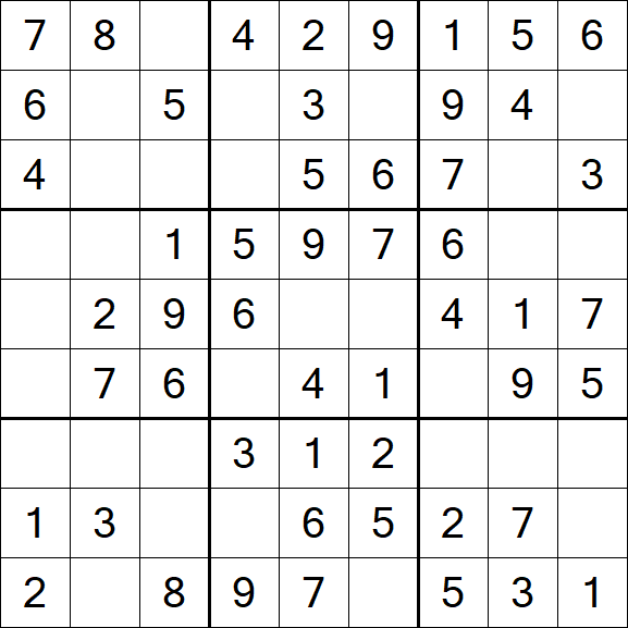 Sudoku - Easy