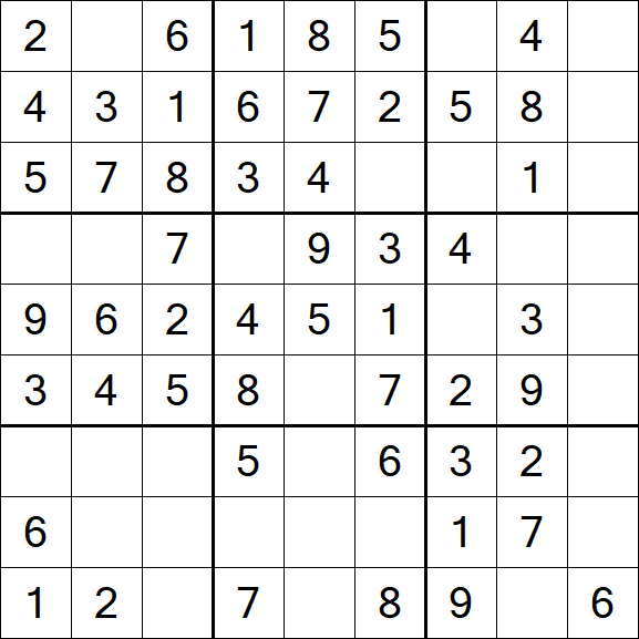 Sudoku - Fácil