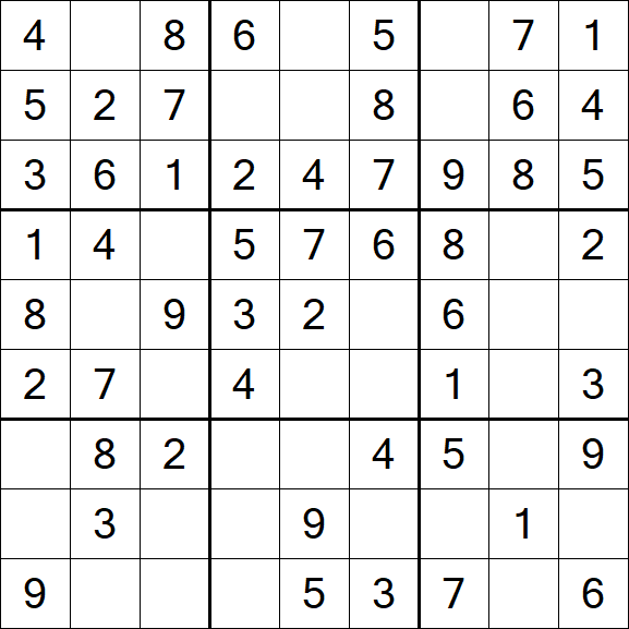 Sudoku - Easy