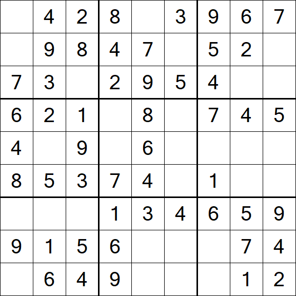 Sudoku - Easy