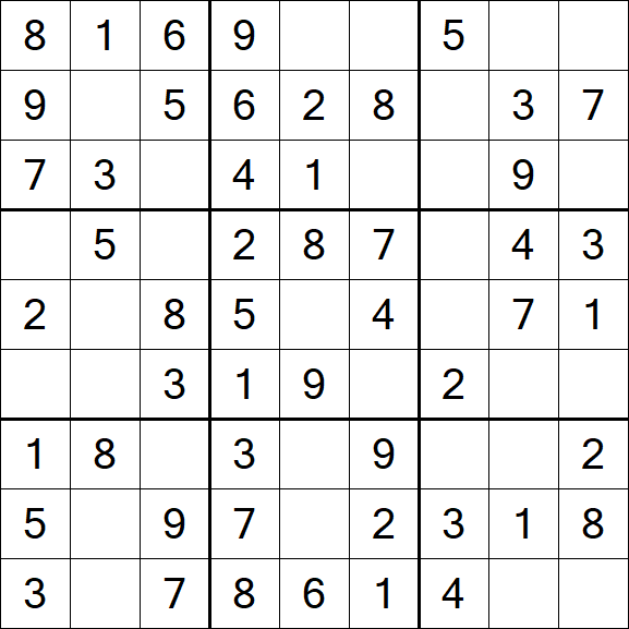 Sudoku - Easy