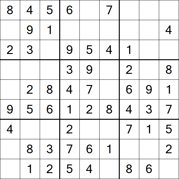 Sudoku - Easy