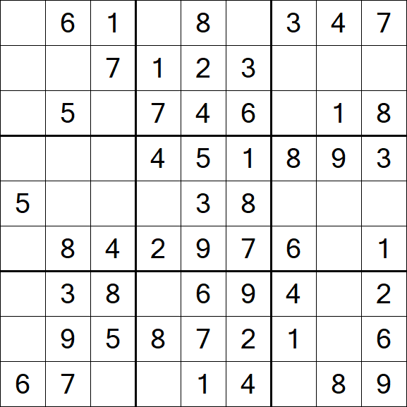 Sudoku - Easy