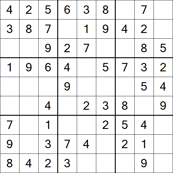 Sudoku - Easy