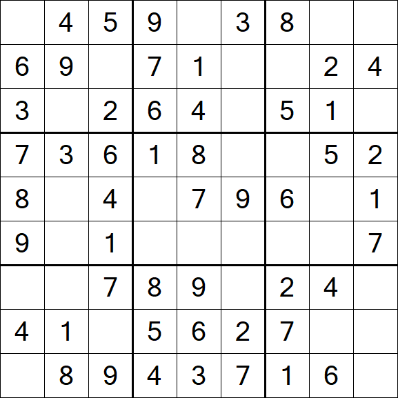 Sudoku - Easy