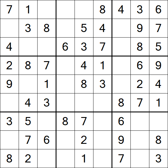 Sudoku - Easy