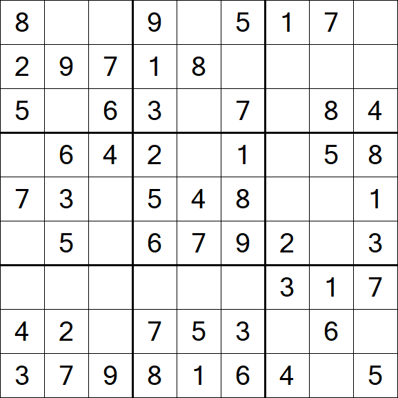 Sudoku - Easy