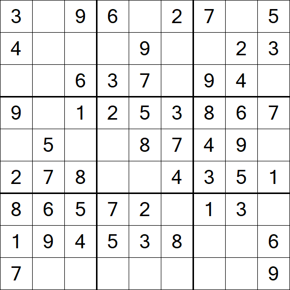 Sudoku - Easy