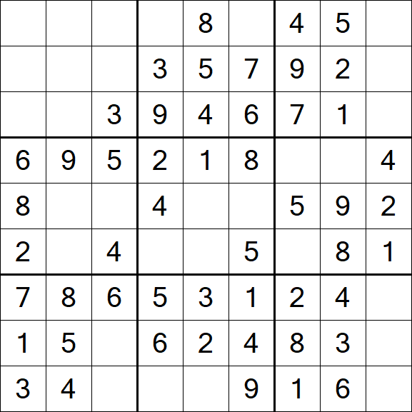 Sudoku - Easy
