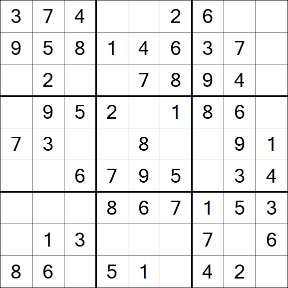 Sudoku - Easy