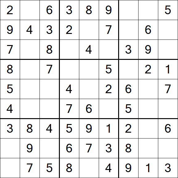 Sudoku - Easy