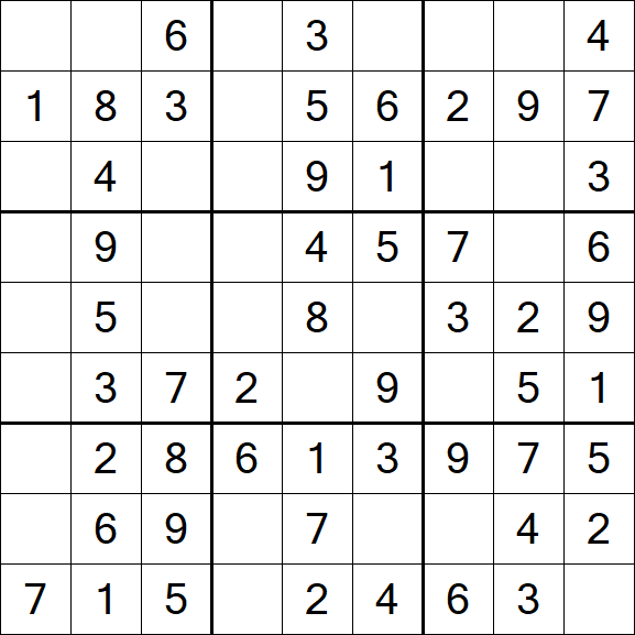 Sudoku - Easy