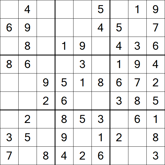 Sudoku - Easy