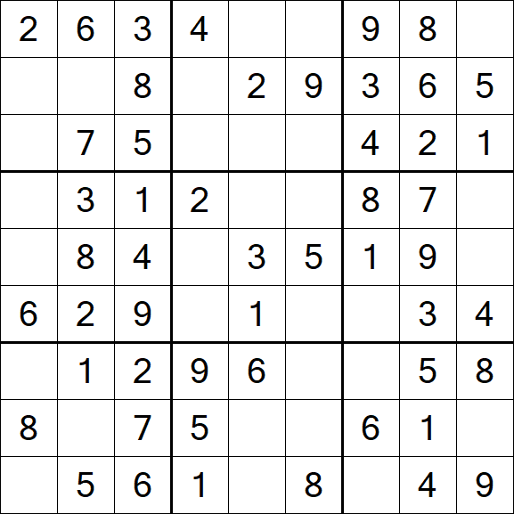 Sudoku - Easy
