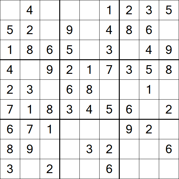 Sudoku - Easy