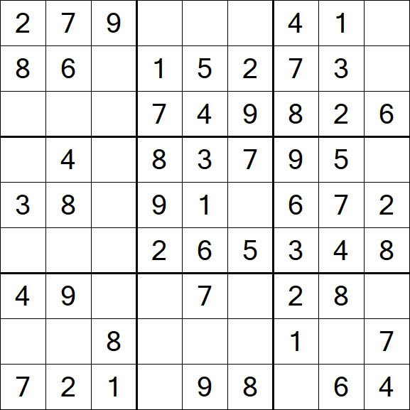 Sudoku - Easy