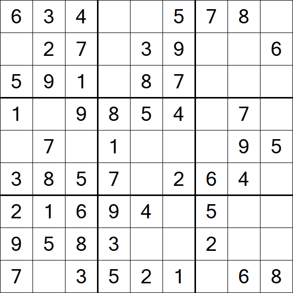 Sudoku - Easy