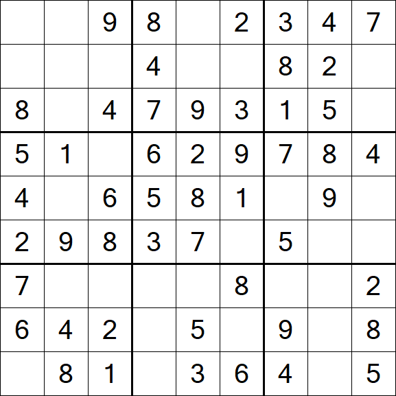 Sudoku - Easy