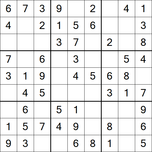 Sudoku - Easy