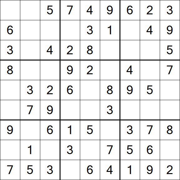 Sudoku - Easy