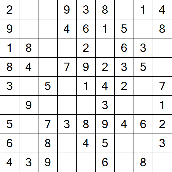 Sudoku - Easy