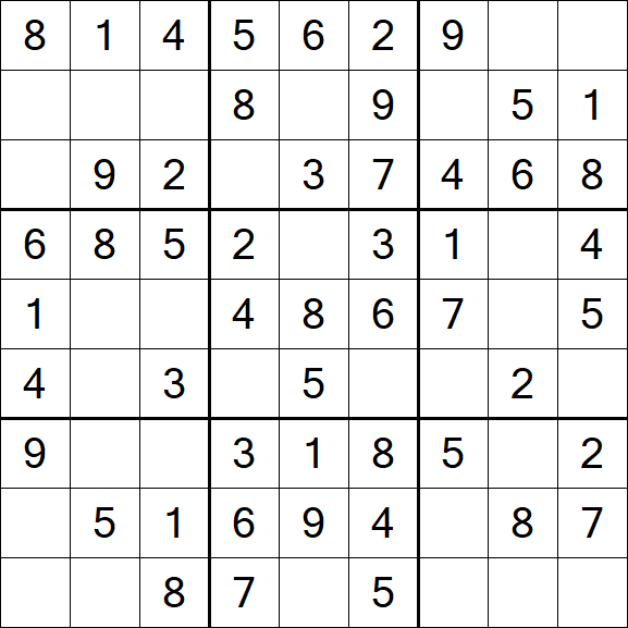 Sudoku - Easy