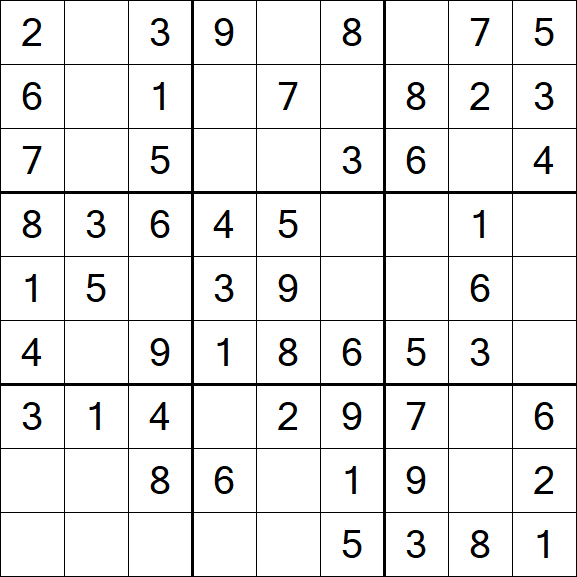 Sudoku - Easy