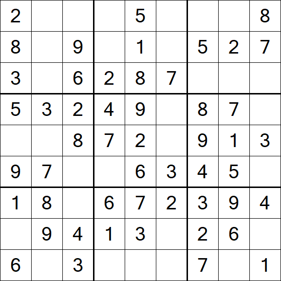Sudoku - Fácil