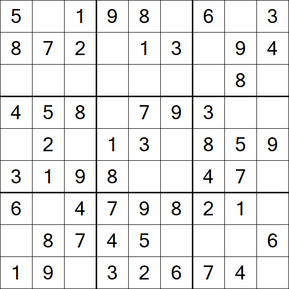Sudoku - Einfach