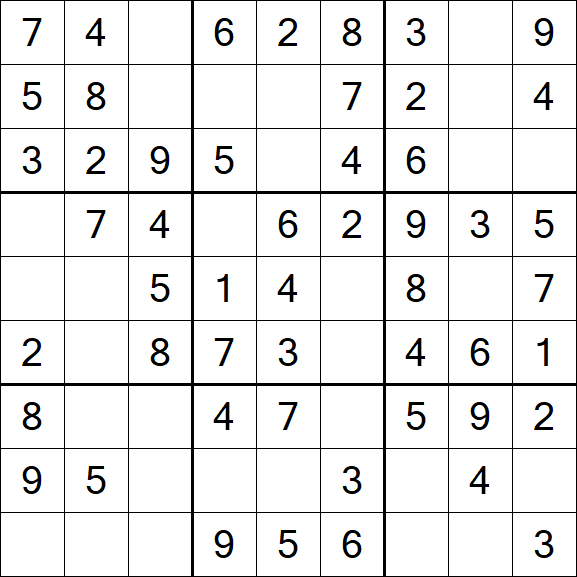 Sudoku - Einfach