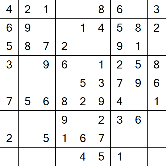 Sudoku - Einfach