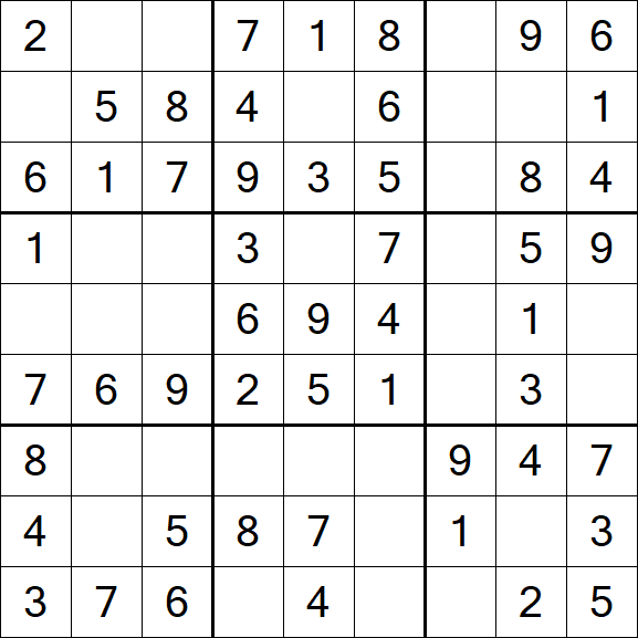 Sudoku - Einfach