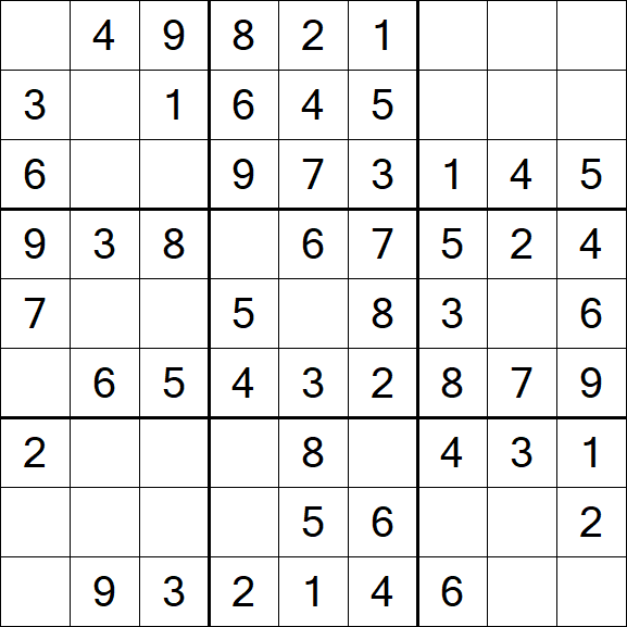 Sudoku - Einfach