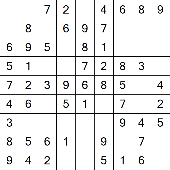 Sudoku - Einfach