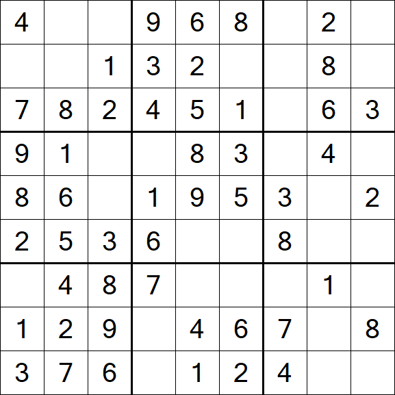 Sudoku - Einfach