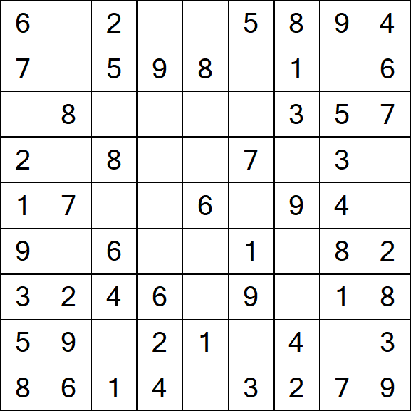 Sudoku - Einfach