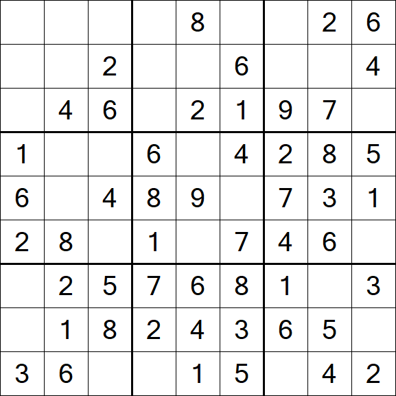 Sudoku - Einfach
