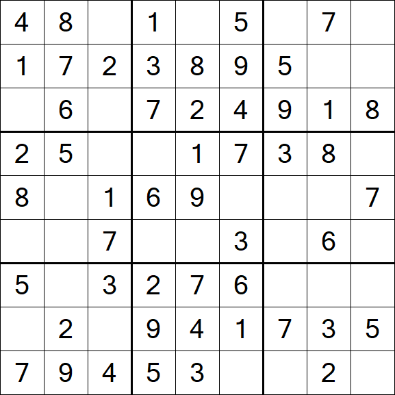 Sudoku - Einfach