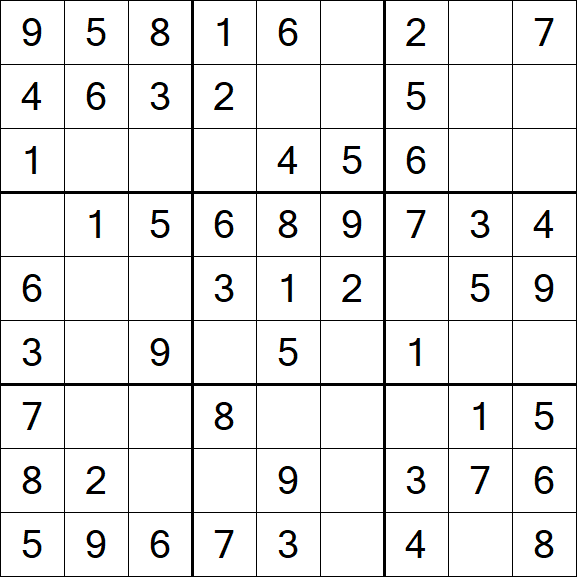 Sudoku - Easy