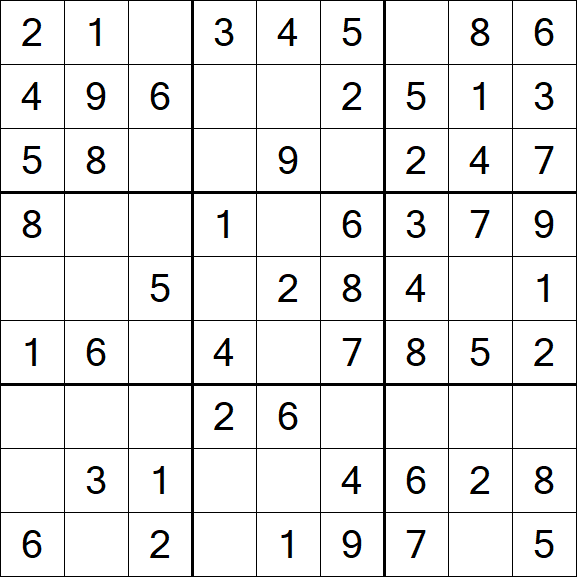 Sudoku - Einfach