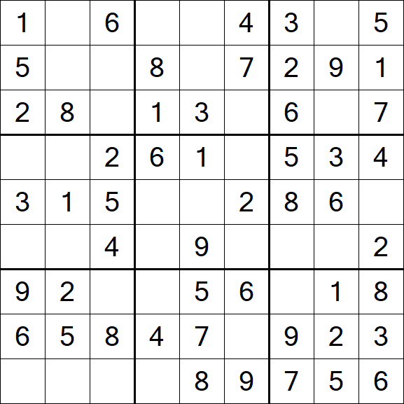 Sudoku - Einfach