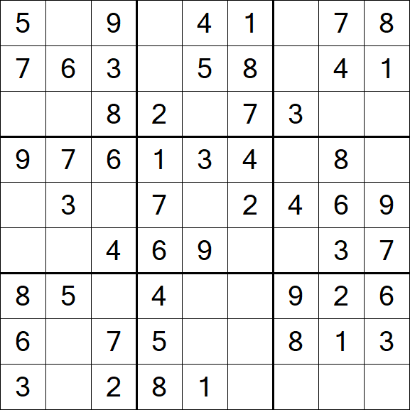 Sudoku - Easy