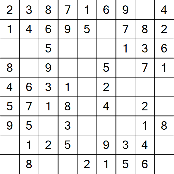 Sudoku - Einfach