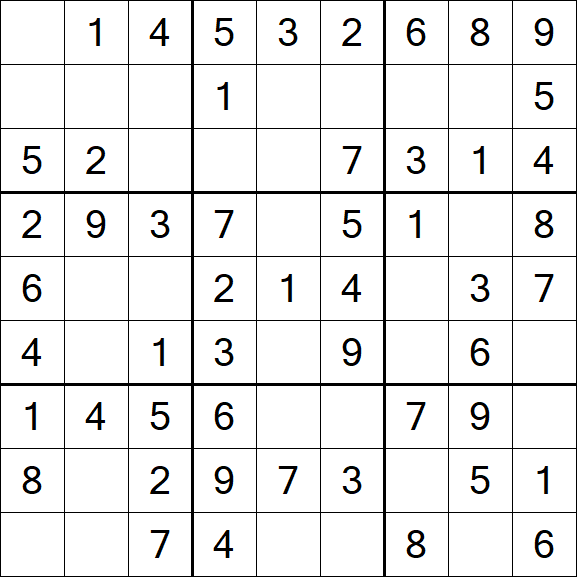 Sudoku - Einfach