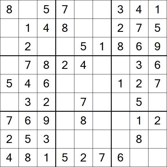 Sudoku - Einfach